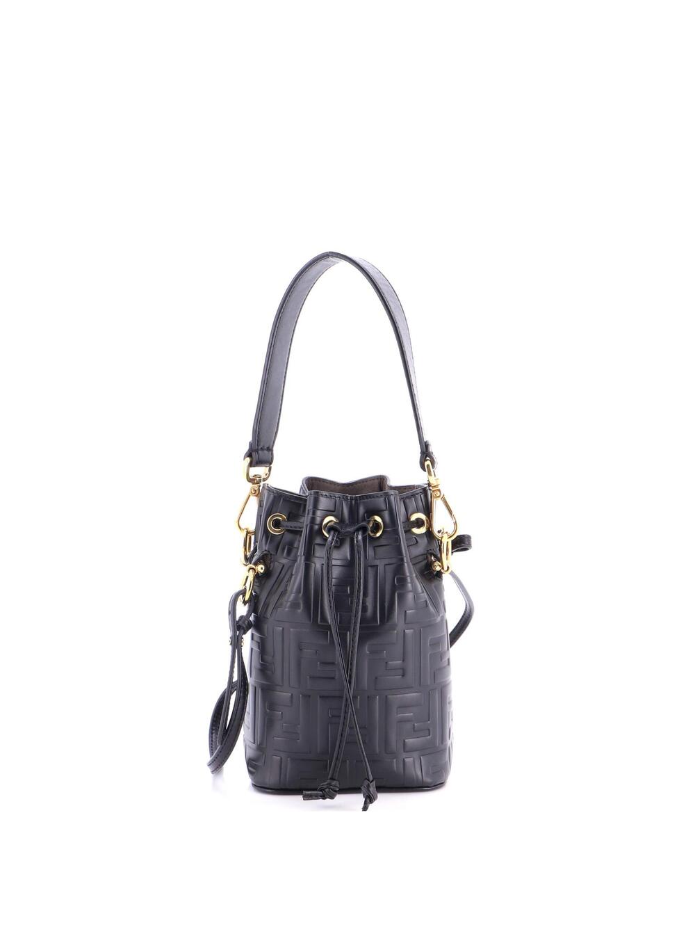 Fendi Mon Tresor Bucket Bag Zucca #281281F16B